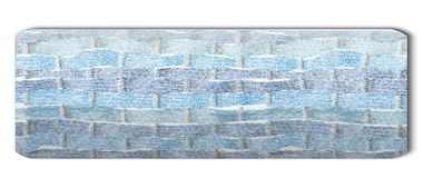 Dessin Jalousien Ma&szlig;anfertigung J1223 blau