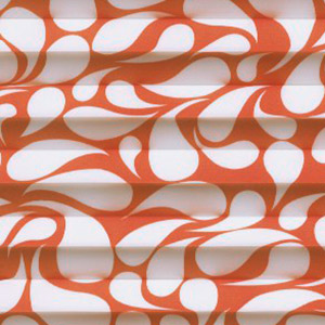 Plissee EXOTISCH ORANGE P2144