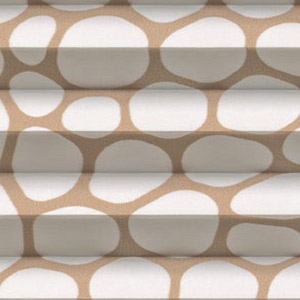 Plissee ORIGINELL BRAUN P2165