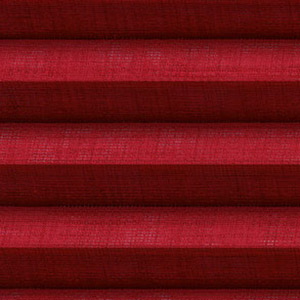 Plissee AUFFALLEND ROT P3125