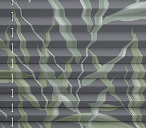 Plissee La Palma NI P39017