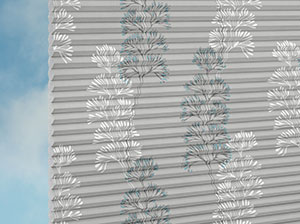 Plissee Duette&reg; Duette EL Sea Flower P39212